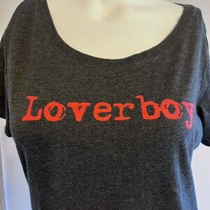 Lover Boy 2015 Tour Women’s Teeshirt Sz XL